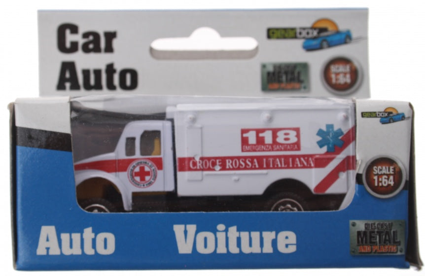 voertuig ambulance staal 8 cm