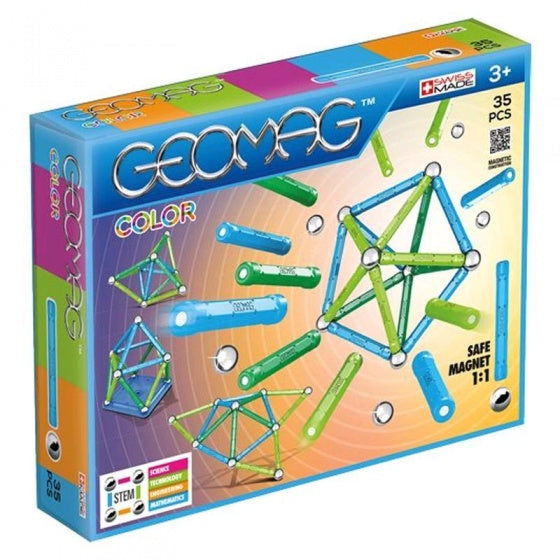 Color blauw/groen 35-delig