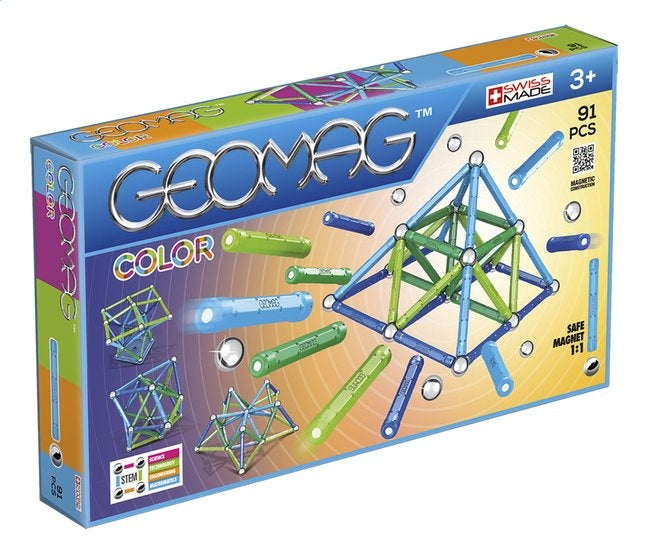 Color blauw/groen 91-delig
