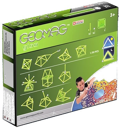 Color Glow in the Dark lichtgroen 30-delig