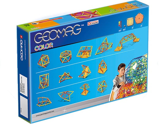Color rood/oranje/geel 64-delig