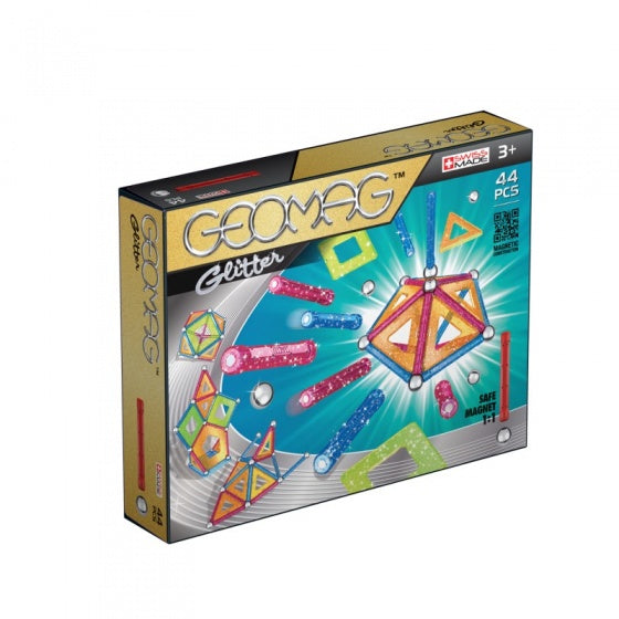 Glitter multicolor 44-delig