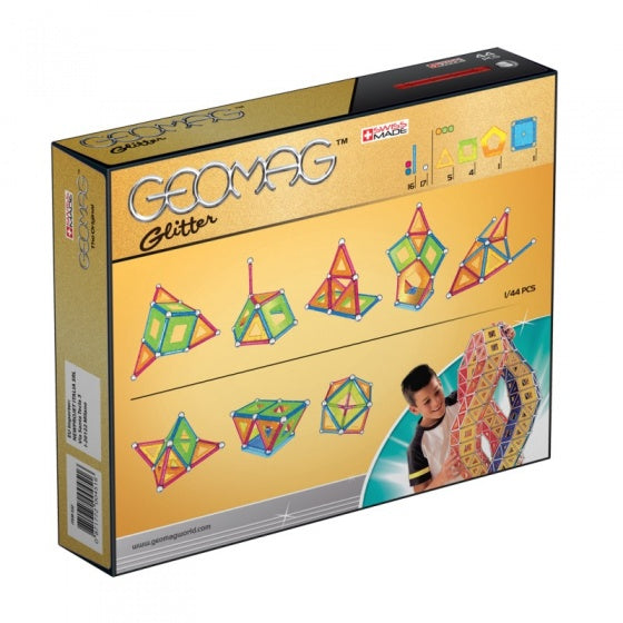 Glitter multicolor 44-delig
