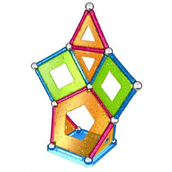Glitter multicolor 44-delig