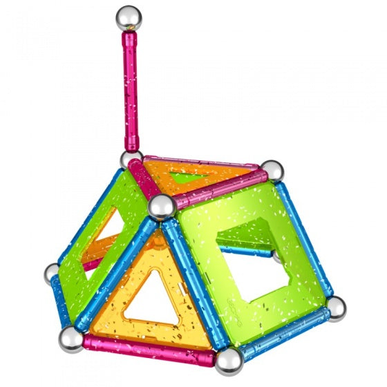 Glitter multicolor 44-delig