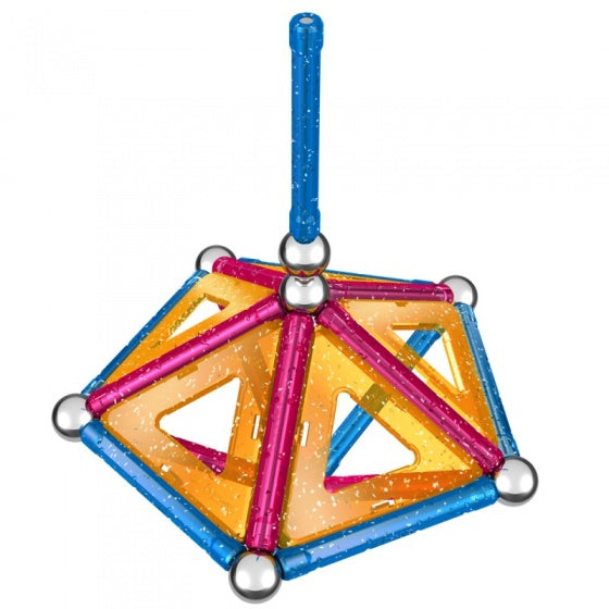 Glitter multicolor 68-delig
