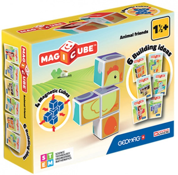 MagiCube Animal Friends 4-delig