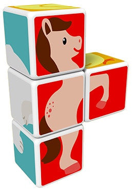MagiCube Animal Friends 4-delig