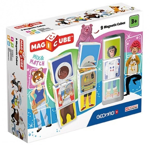 MagiCube Match & Mix beroepen 9-delig