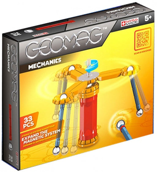Mechanics blauw/oranje 33-delig