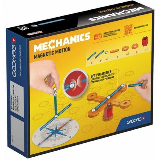 Mechanics Magnetic Motion Compas 35-delig oranje