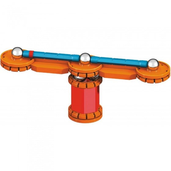 Mechanics Magnetic Motion Compas 35-delig oranje