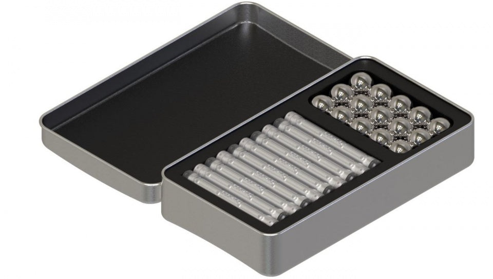 Pro-L Pocket Set 53-delig zilver