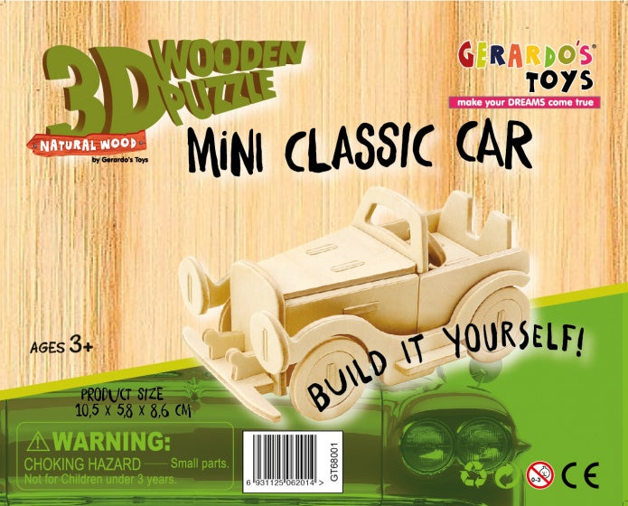 3D-puzzel Klassieke Auto 10