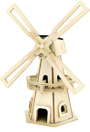 3D-puzzel Windmolen Solar 20 cm 32-delig