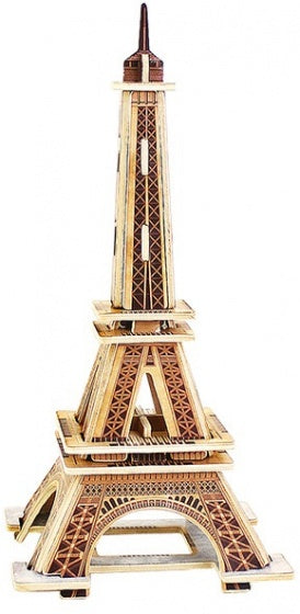 3D-puzzel Eiffeltoren hout 24 cm 22-delig