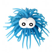 fluffy bal 6 cm blauw