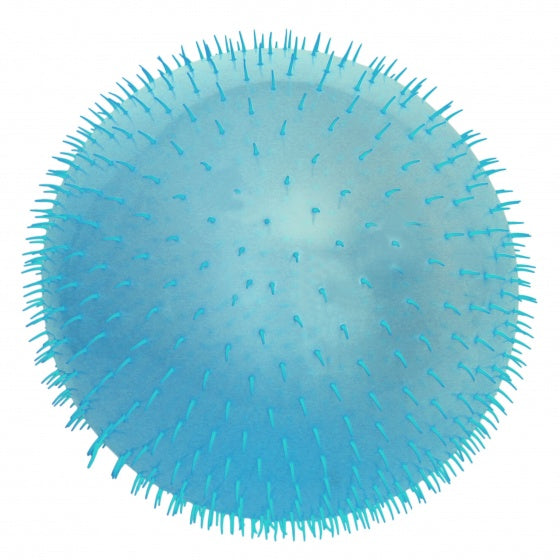 fluffy bal met licht Bubble 80 cm blauw