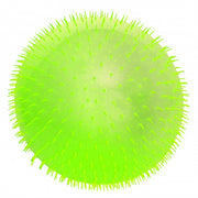 fluffy bal met licht Bubble 80 cm groen