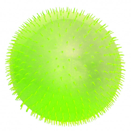 fluffy bal met licht Bubble 80 cm groen