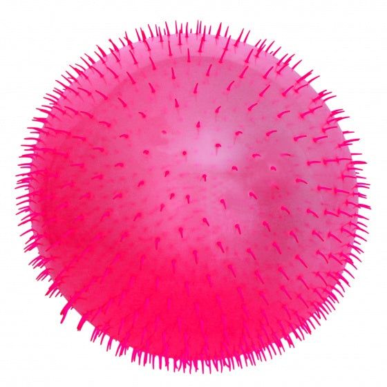 fluffy bal met licht Bubble 80 cm roze