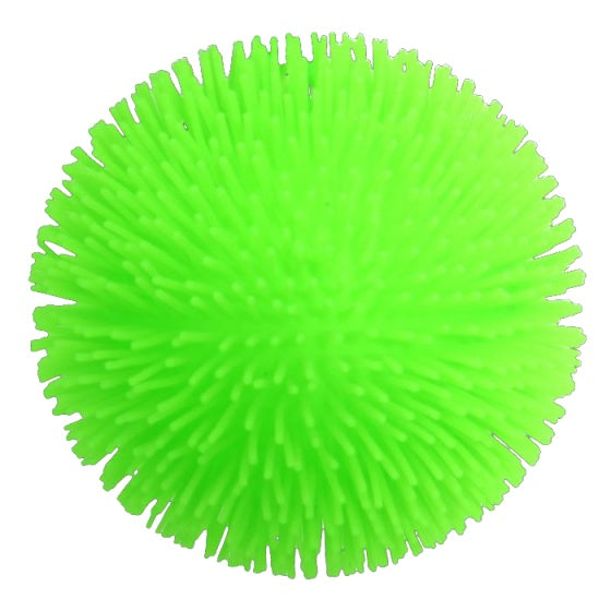 fluffy gelbal 20 cm groen