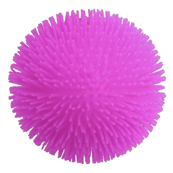 fluffy gelbal 20 cm paars