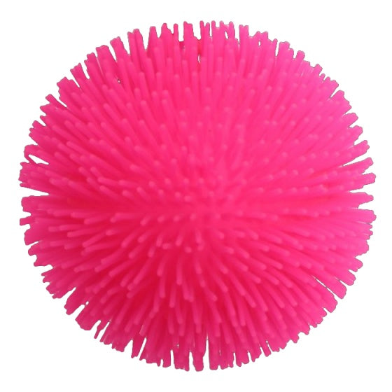 fluffy gelbal 20 cm roze
