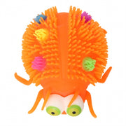 fluffy insect 12 cm oranje
