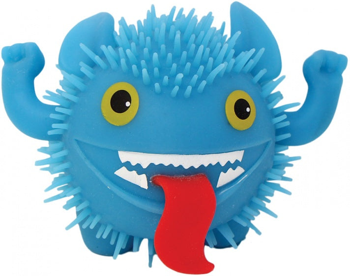 fluffy monster 11 cm blauw