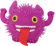 fluffy monster 11 cm paars