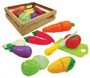 groentemand met groente 23 cm 9-delig