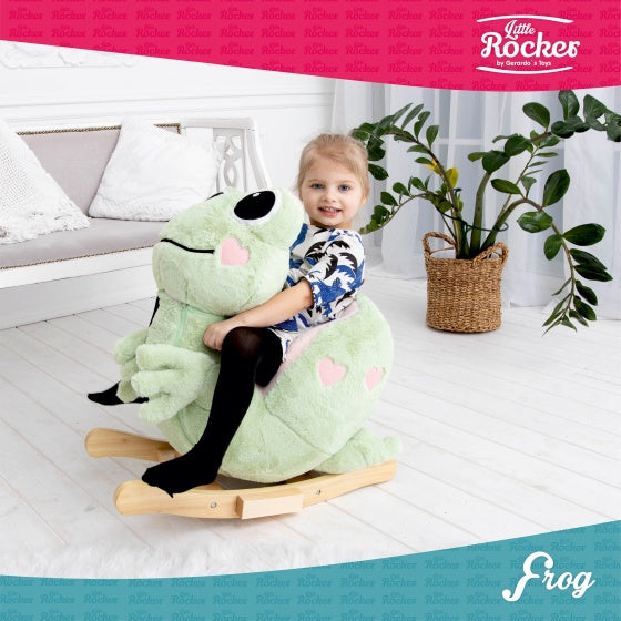 hobbelkikker Little Rocker groen