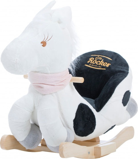 hobbelpaard Little Rocker wit