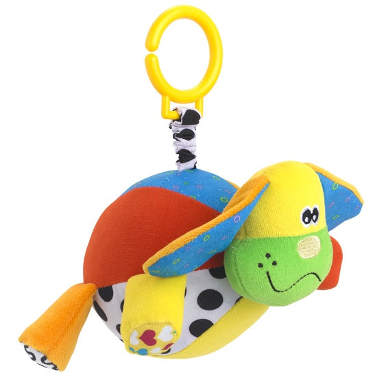 knuffelrammelaar Dobbie de balhond 18 cm