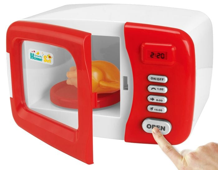 magnetron met licht en geluid 19 cm rood