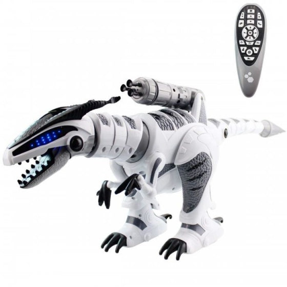 RC robotdinosaurus interactief 66 cm wit