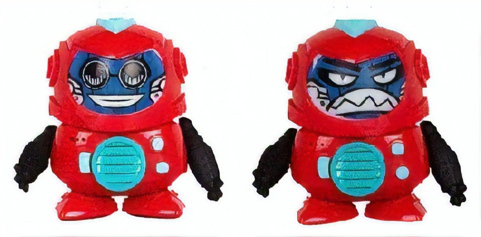 speelfiguur Magic Robot 10 cm rood
