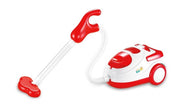 stofzuiger met licht en geluid 19 cm rood