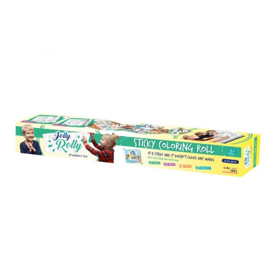zelfklevende kleurplaat Jolly Rolly 30 x 400 cm wit