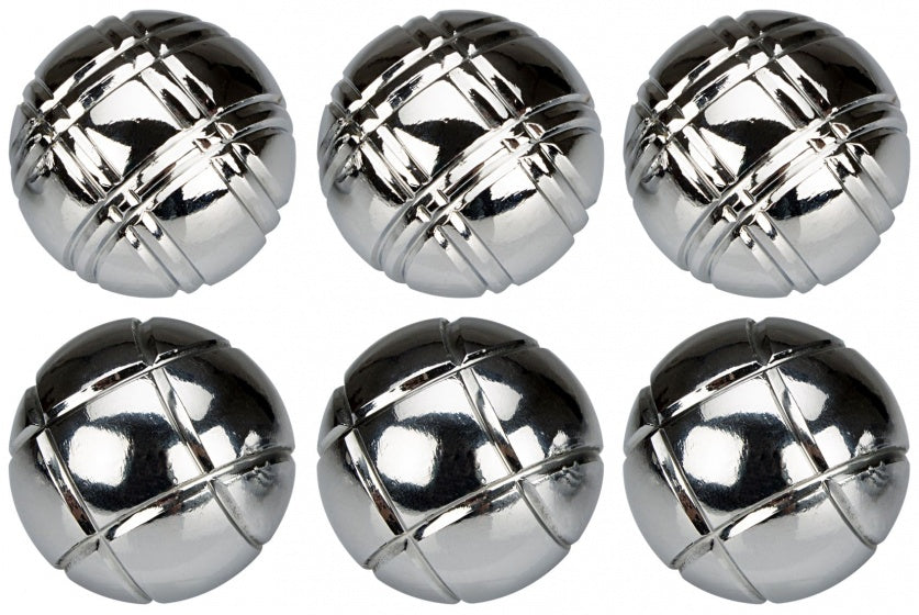 Mini Jeu De Boules Set 6 Ballen Chroom