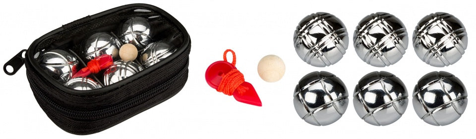 Mini Jeu De Boules Set 6 Ballen Chroom