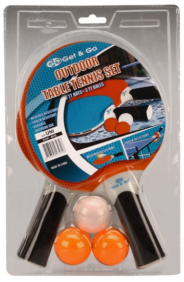 Outdoor Tafeltennisset Incl. 3 Ballen