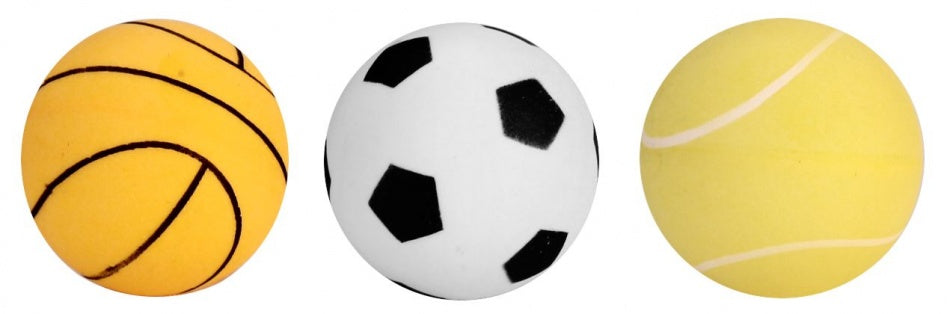 Tafeltennisballen Print in Koker 6 Stuks