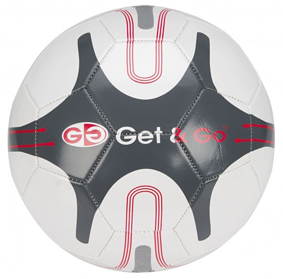 Voetbal GNG - 360 Wit/Antraciet/Rood maat 5