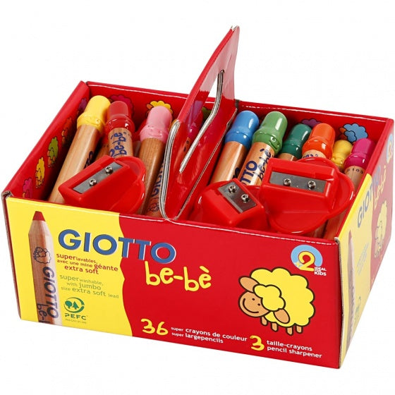 kleurpotloden schoolset 36 stuks