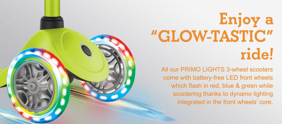 Primo Lights Junior Voetrem Groen/Lichtgroen