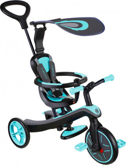 Trike Explorer 4-in-1 Junior Blauw/Zwart