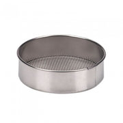 bakvorm zilver metaal 8 x 2 cm