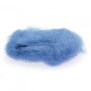 gekaarde wol 25 gram blauw